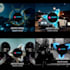 create a trendy audio spectrum or music visualizer