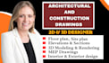 be your US, UK architect and provide architectural and construction drawing sets