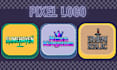 design a pixel art logo for you
