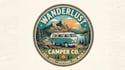 make high quality and beautiful camper logo design