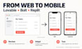 convert your lovable bolt website to an ios and android app