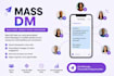 do personalized mass dm outreach for your business