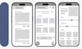 design clean mobile app wireframes in figma