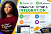 setup houzz pro estimates, contracts, invoices, payments quickbooks integration