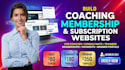 build a coaching wordpress membership and subscription website