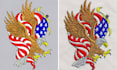 digitize image in embroidery digitizing  logo digitizing in embroidery dst pes
