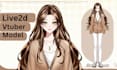 create a custom live2d vtuber model for vtube studio