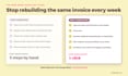 build custom invoicing and billing software