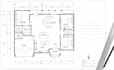 convert hand drawn sketch to professional floor plan