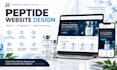 build professional peptide website, research chemical, supplement website