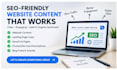 write SEO website content and landing page