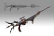 create weapon design and illustration