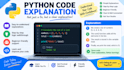 write, fix, and explain python code