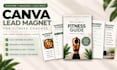 make editable canva lead magnet for fitness coaches
