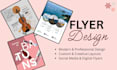 design a modern and professional flyer