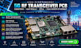 5g rf transceiver pcb, frontend, nxp dpaa2, fpga and high speed ethernet design