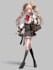 draw an anime illustration, character illustration