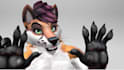 create furry vrchat avatar with face tracking pc quest compatible unity model