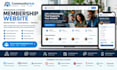 build membership website with member portal, subscriptions and directory
