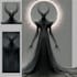 create dark art illustration or horror creature concept