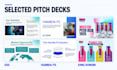 design an investor pitch deck and startup presentation