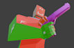 animate your game or projects 3d humanoid rig in blender