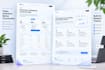 design a modern saas website UI UX in figma