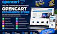 install,fix any bugs,customize and develop your opencart ecommerce store