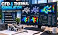 finite element analysis, cfd simulation and 3d modeling