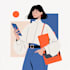 flat vector character illustration for anything