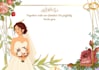 design elegant islamic wedding invitation card