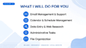 do virtual assistant,data entry,and admin tasks fast