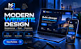 design and develop a modern responsive business website