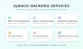 build python django rest apis and backend systems