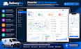 build custom delivery app, logistics app, courier app, package delivery app