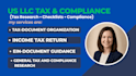 assist with US llc tax requirements and compliance documentation