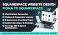 design squarespace website figma to squarespace landing page