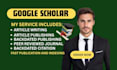 increase google scholar backdate current citations journal using research gate