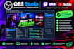 configure obs studio for twitch youtube and live streaming