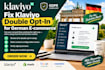 fix klaviyo gdpr double opt in for germany