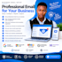 set up google workspace, microsoft 365, zoho business email