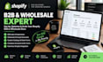 setup shopify b2b wholesale store with custom pricing
