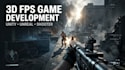 develop 3d fps game, 3d shooting game, military shooting, sci fi shooting game