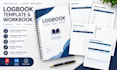 create a professional logbook, log book template, and workbook