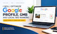 optimize google profile, gmb and local SEO ranking