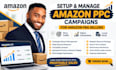 setup, manage and optimise amazon PPC campaigns amazon fba ppc ads campaign