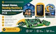 design smart home, vending machine and industrial automation pcb