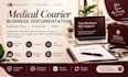 write a medical courier business plan, proposal