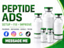 do peptide ads setup and fix social ad campaigns