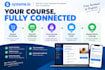 set up your systeme io course and automate student onboarding